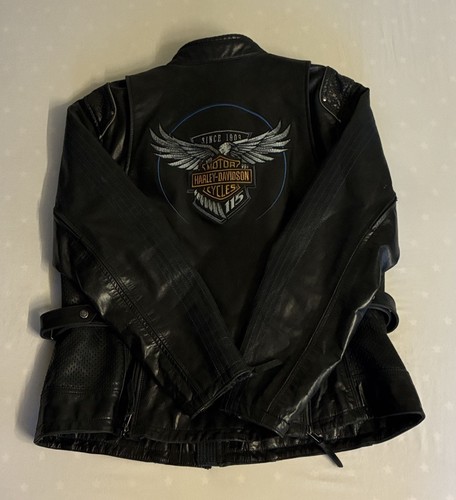 Harley davidson leather jacket - leather,